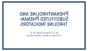 Phenanthroline Indicatiors, Technical Library, GFS Chemicals